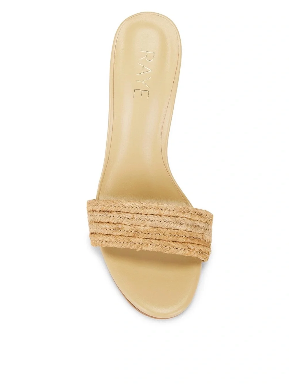 RAYE Mille Wedge Mule in Natural Jute